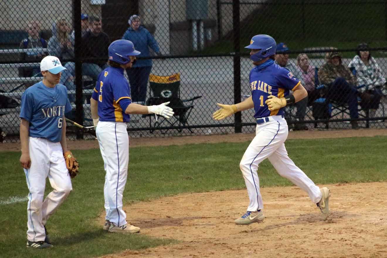 Rice Lake baseball vs. Eau Claire North 4-29-21